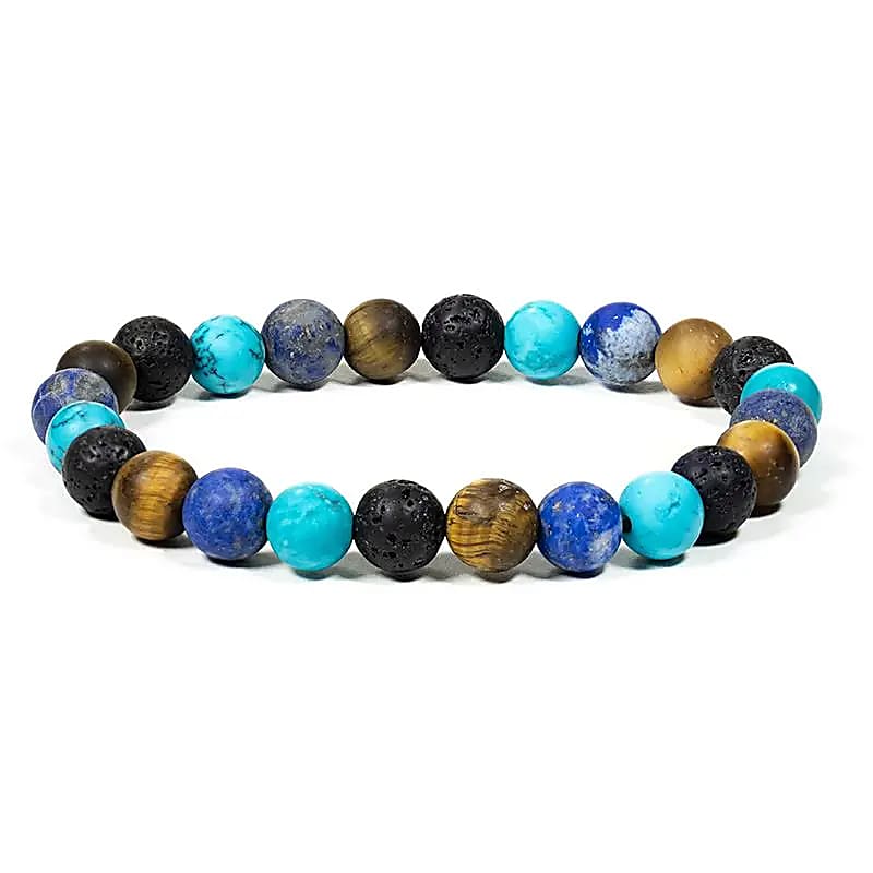 Armband Steinmix - Yvoshandcraftworld