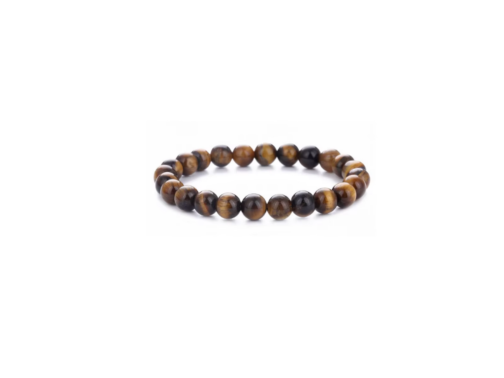 Armband elastisch Tigerauge - Yvoshandcraftworld
