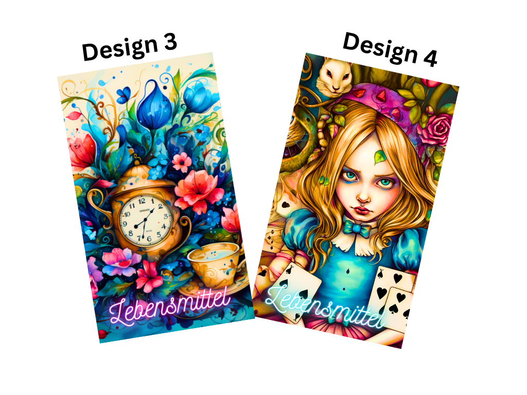 Deckblatt Wonderland/ Umschlagmethode/ A6