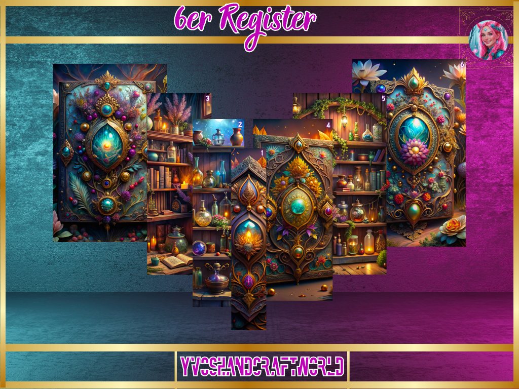 6er Register Magic Feeling