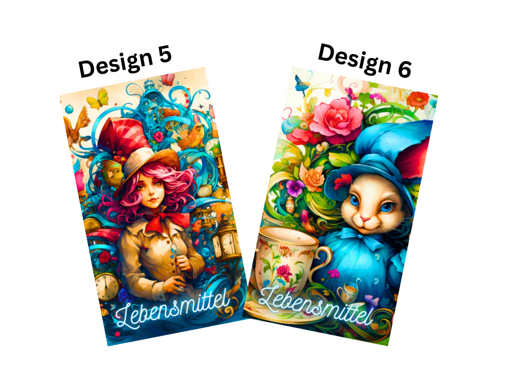 Deckblatt Wonderland/ Umschlagmethode/ A6