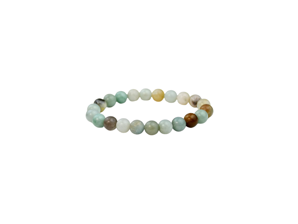Armband elastisch Amazonite - Yvoshandcraftworld