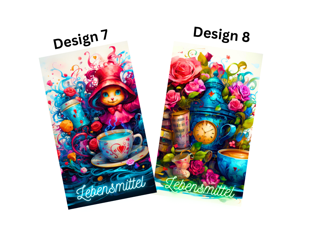 Deckblatt Wonderland/ Umschlagmethode/ A6