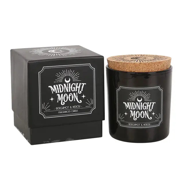 Gotische Kerze Midnight Moon Bergamot & Neroli - Yvoshandcraftworld