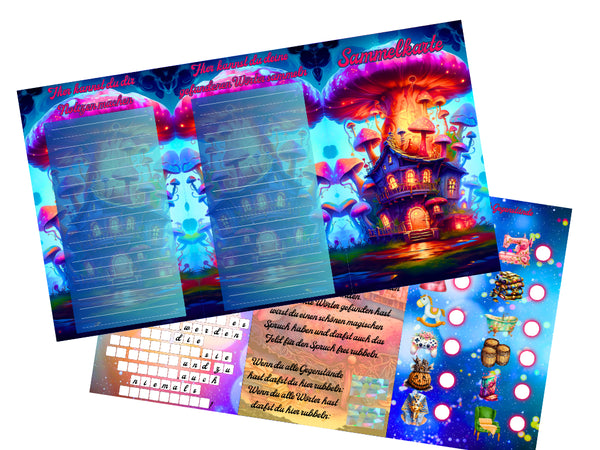 Das magische Haus der 1000 Räume Challenge / A6 / Umschlagmethode