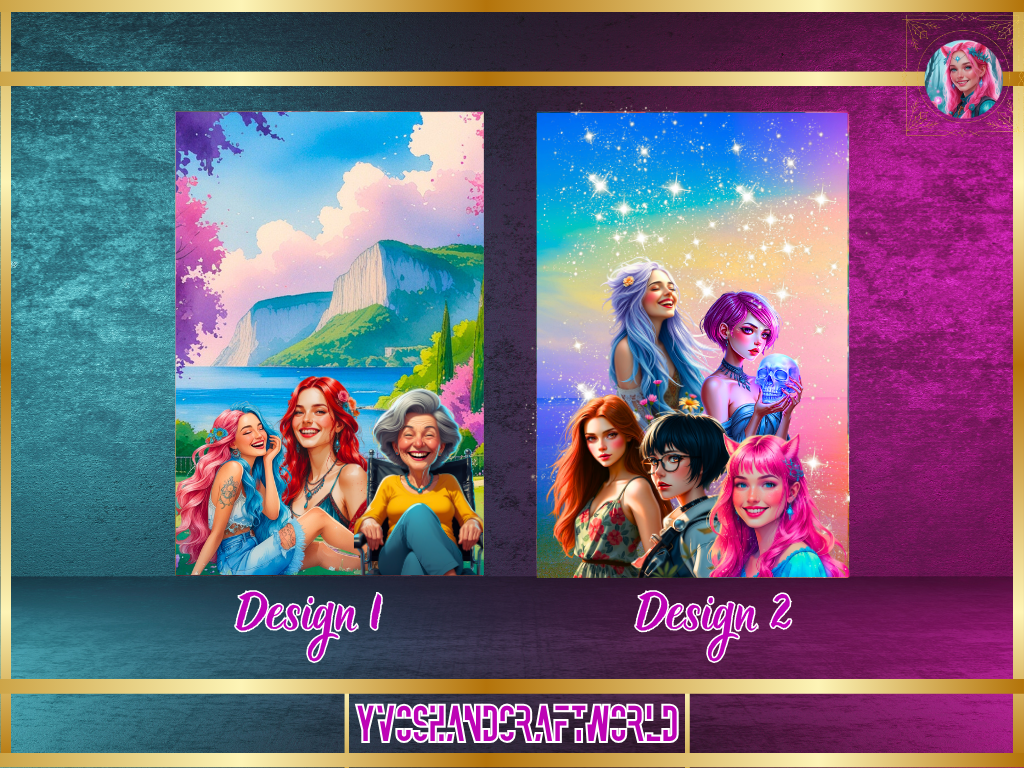 Deckblatt Friends - Yvoshandcraftworld