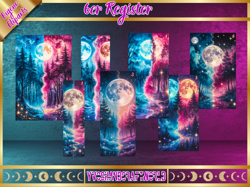 Schlafzimmer-Register "Moon Night" von Mein Shop, stilvolle stilvolle Nachtlampe mit Mondmotiv auf einem Nachttisch.