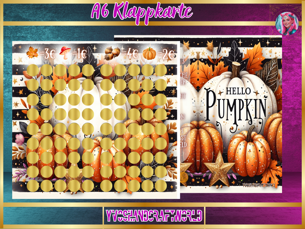 Hello Pumpkin Klappkarte