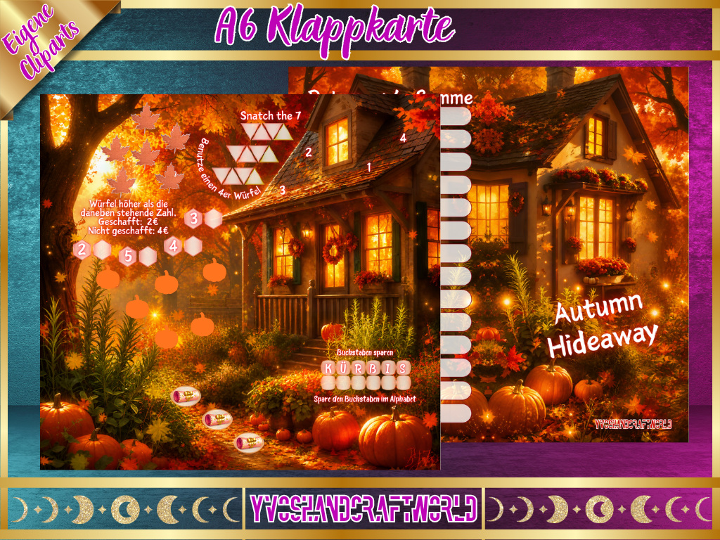 Autumn Hideway Klappkarte