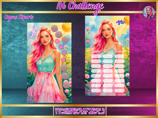 August Mädchen Freebie