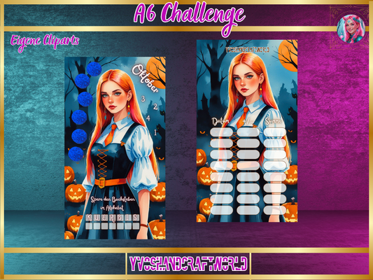 Oktober Mädchen Freebie - Yvoshandcraftworld