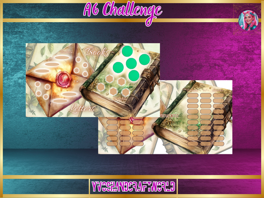 Books Letters Challenge