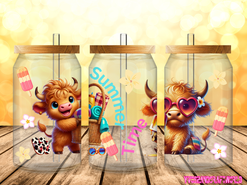 Trinkglas Moo Holiday