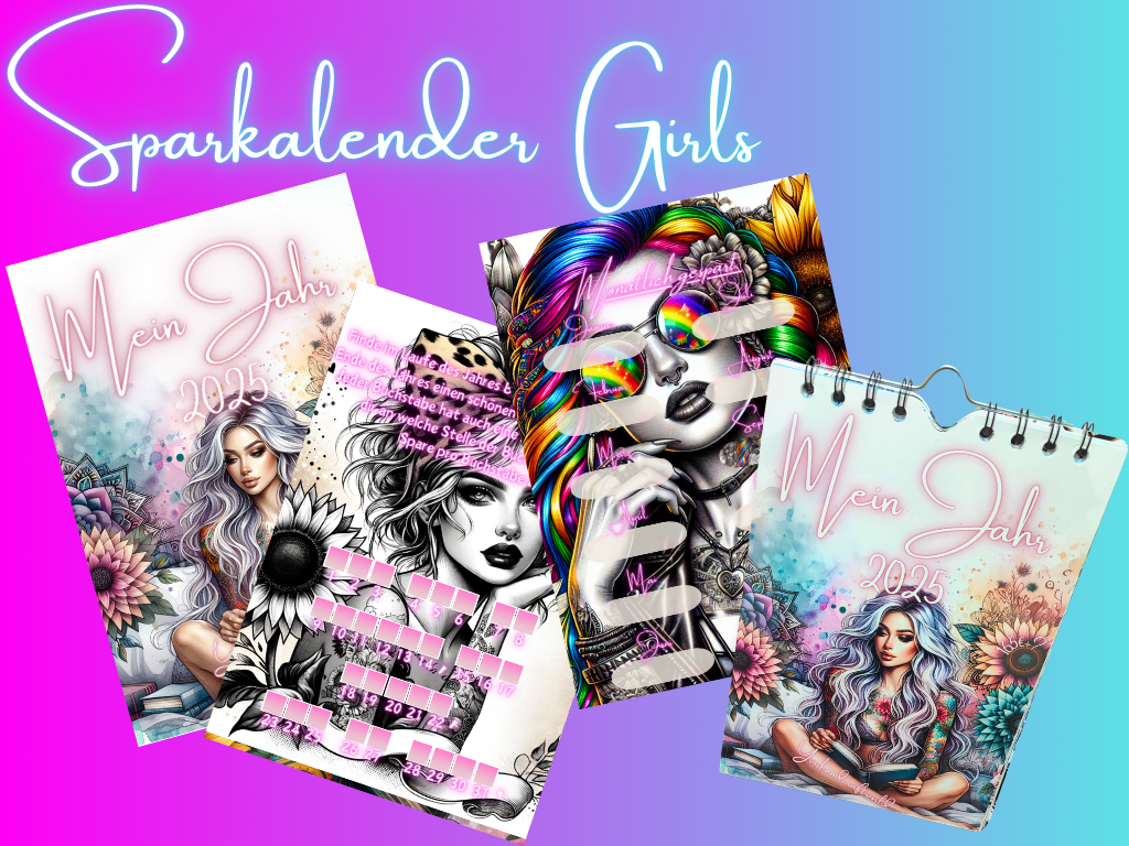 Sparkalender Girls ( Vorbesteller )