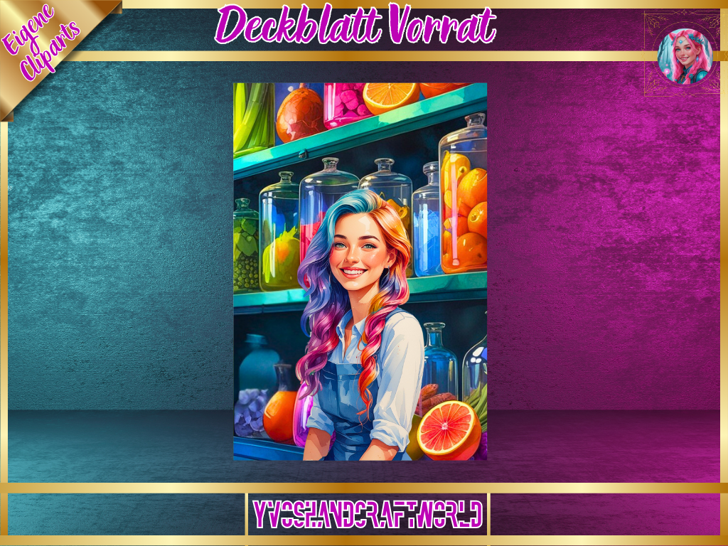 Deckblatt Vorräte - Yvoshandcraftworld