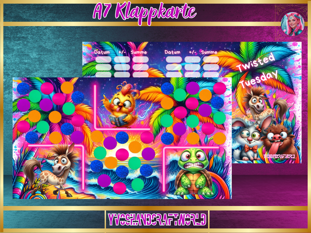 Twisted Tuesday Klappkarte A7