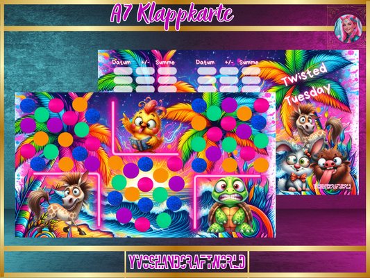 Twisted Tuesday Klappkarte A7