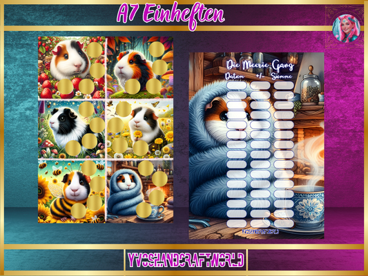 Die Meerie Gang Einheften matt foliert A7