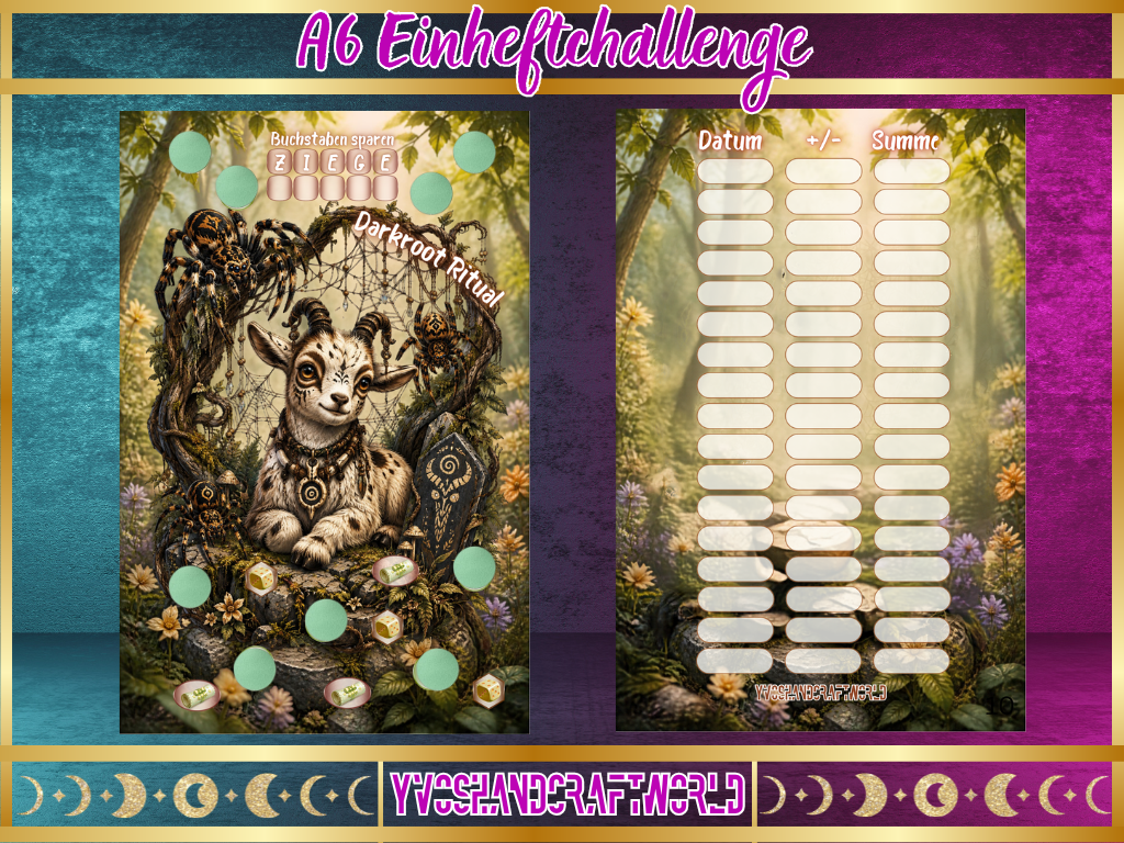 Darkoot Ritual Challenge zum einheften