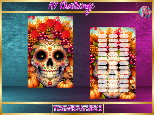 Orange Skull Challenge A7