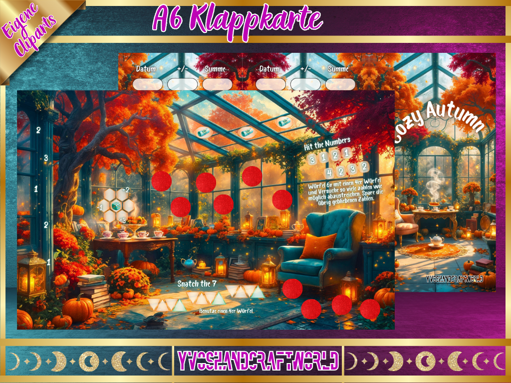 Cozy Autumn Klappkarte