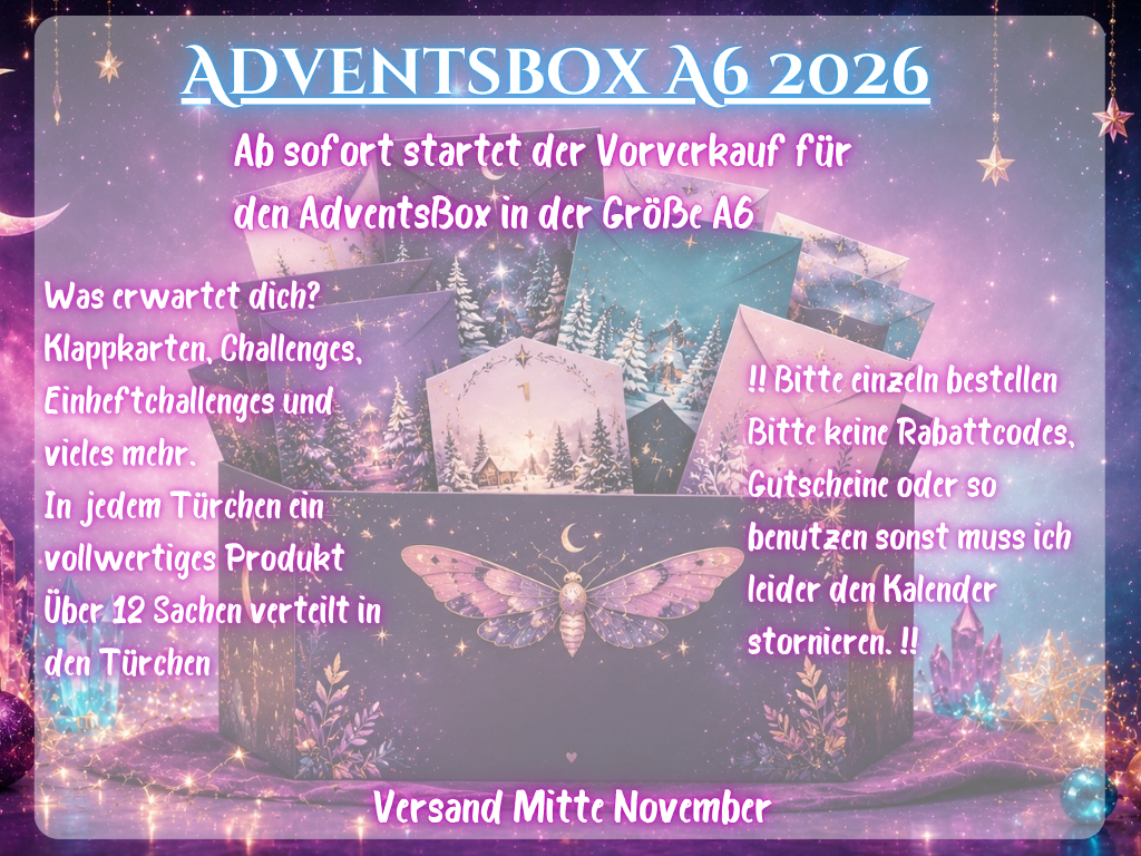 Adventsbox 2026 Größe A6
