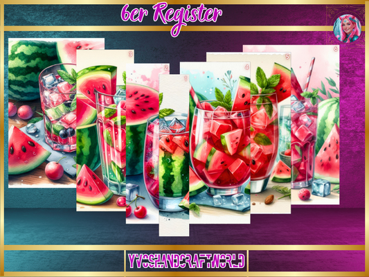 6er Register Melonen Liebe