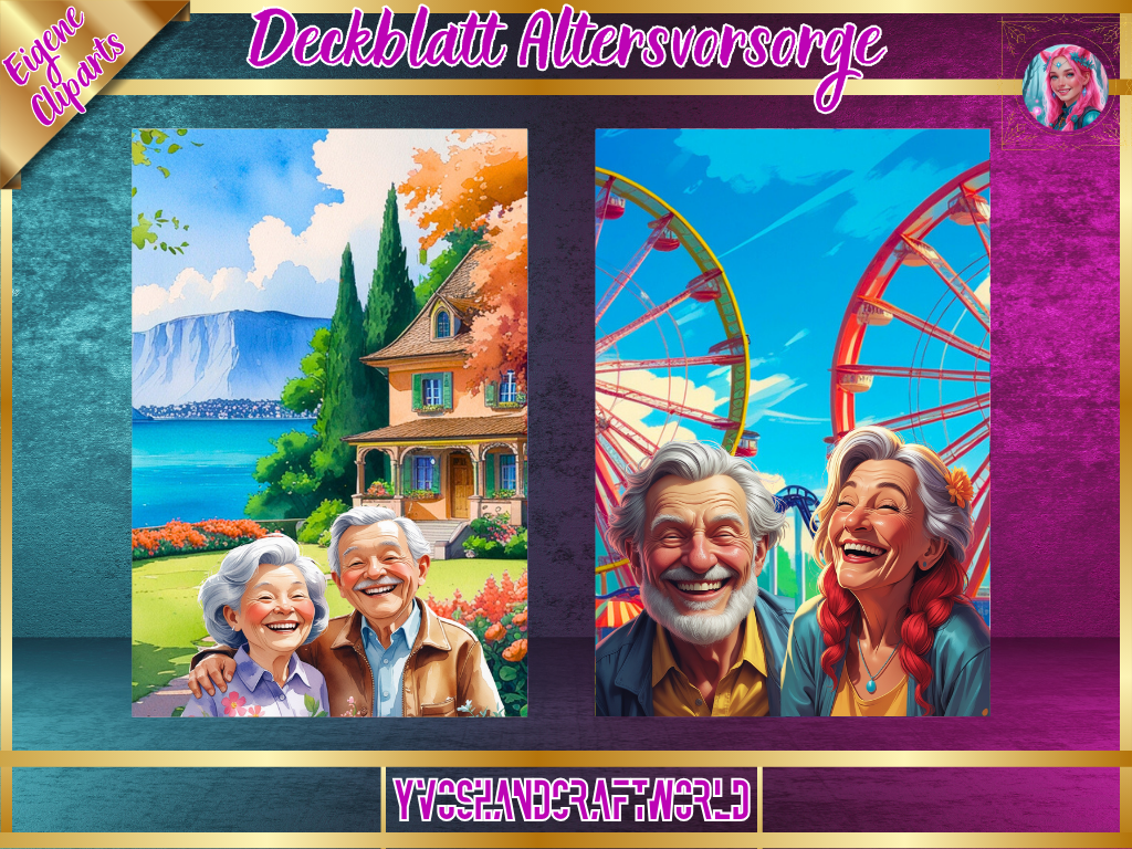 Deckblatt Auf ins Alter - Yvoshandcraftworld