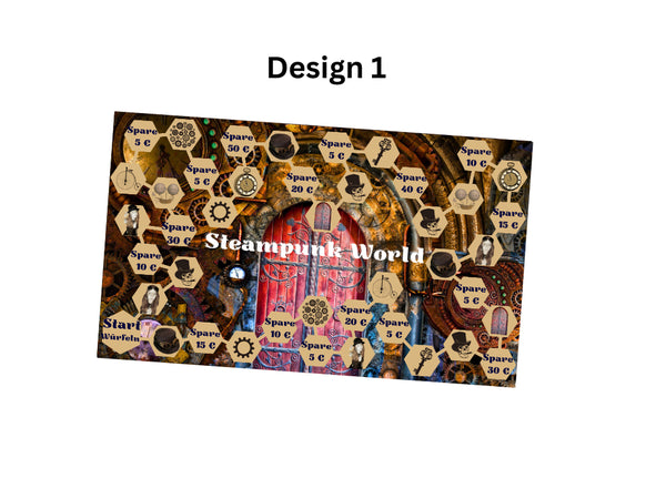 Steampunk World große Beträge / Umschlagmethode/ A6