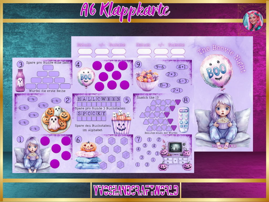 The Boovie Night Klappkarte