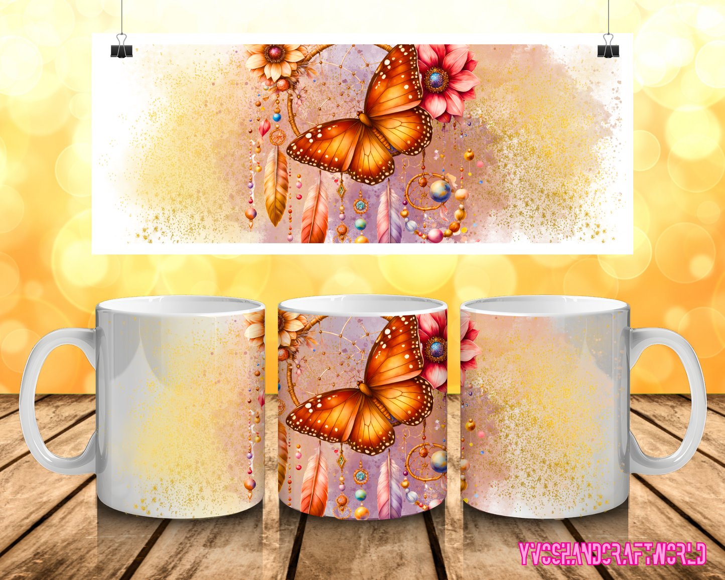 Tasse Dreamcatcher Butterfly