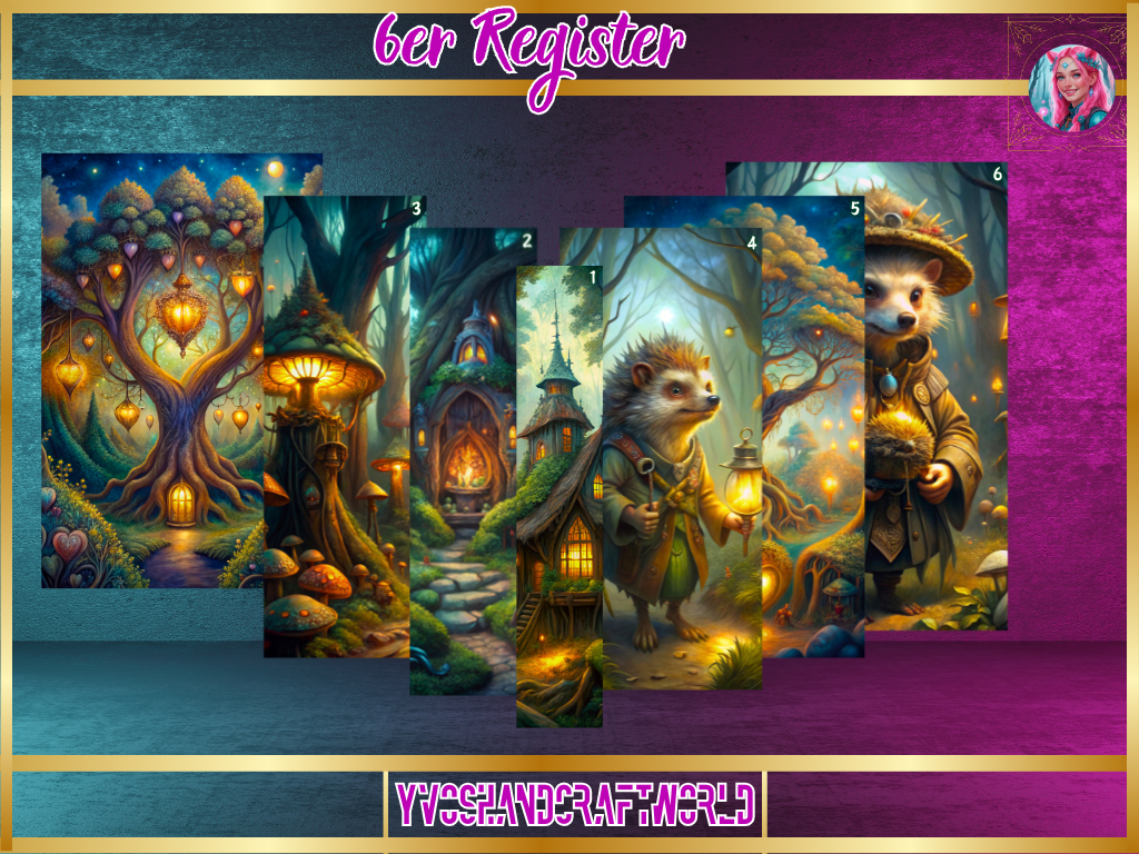 6er Register Green Forest