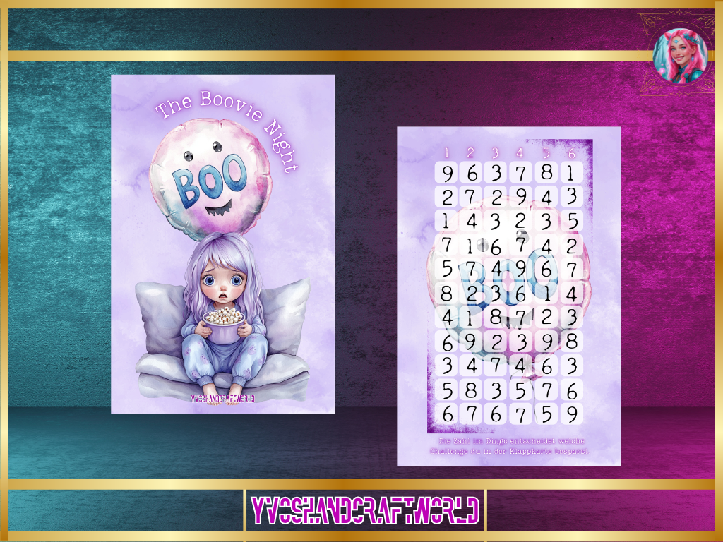 The Boovie Night Klappkarte