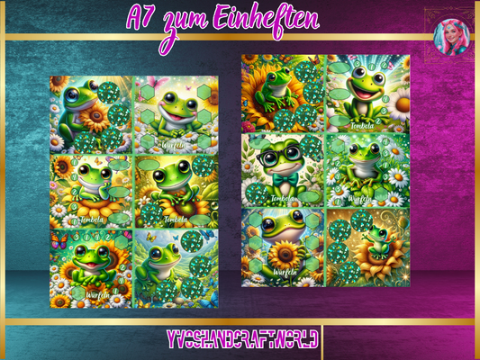 The Magic Frog Einheften matt foliert A7