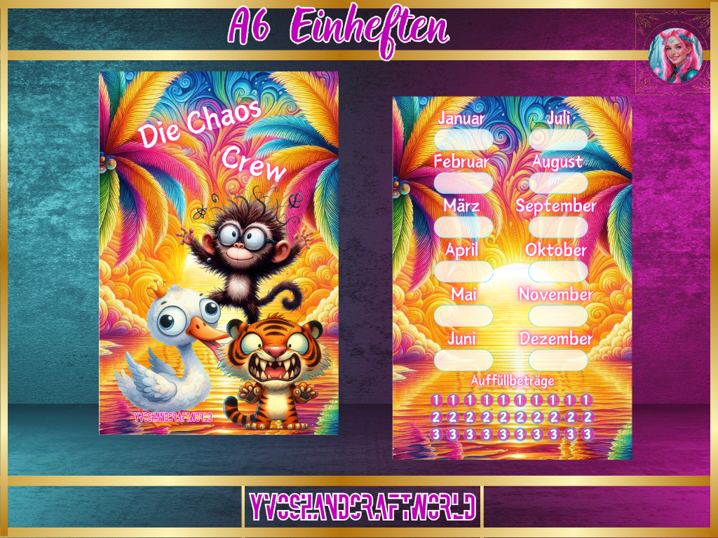 Die Chaos Crew matt foliert zum Einheften