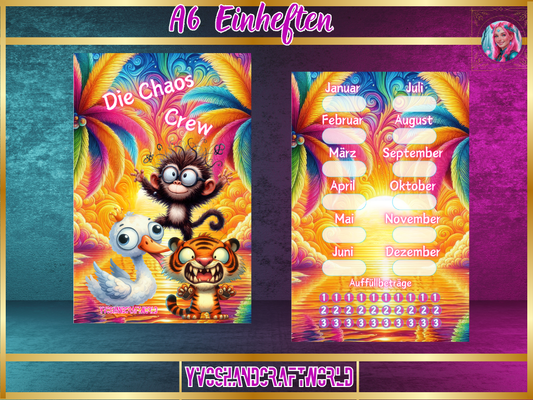 Die Chaos Crew matt foliert zum Einheften