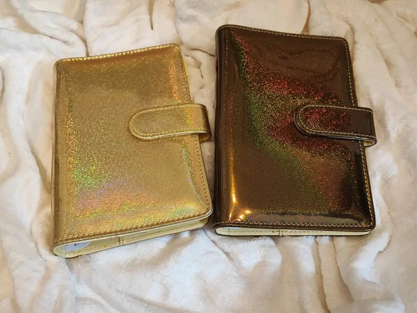 Budget Binder A6 Holo Glitzer/ Umschlagmethode