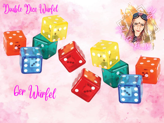 Double Dice Würfel 6er Würfel