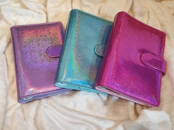 Budget Binder A6 Holo Glitzer/ Umschlagmethode