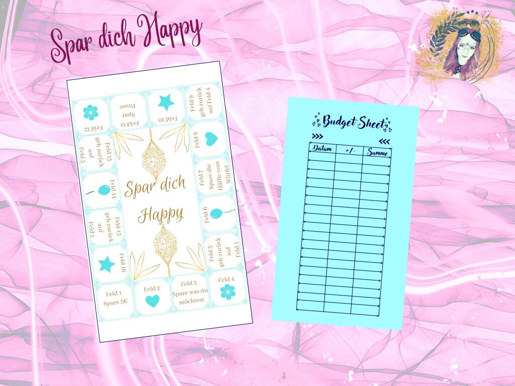 Spar dich Happy Challenge mit Budget Sheet