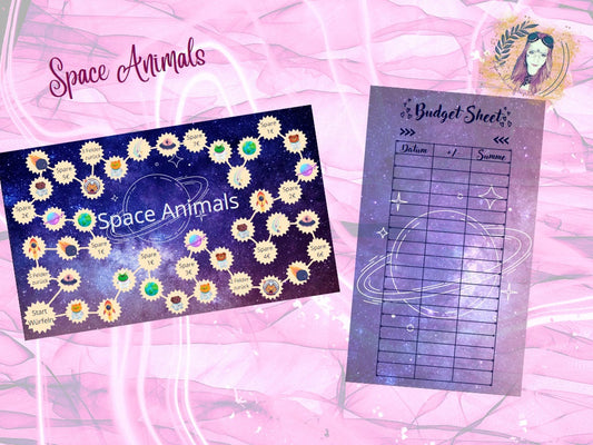 Space Animals/ Spar Siel Umschlagmethode