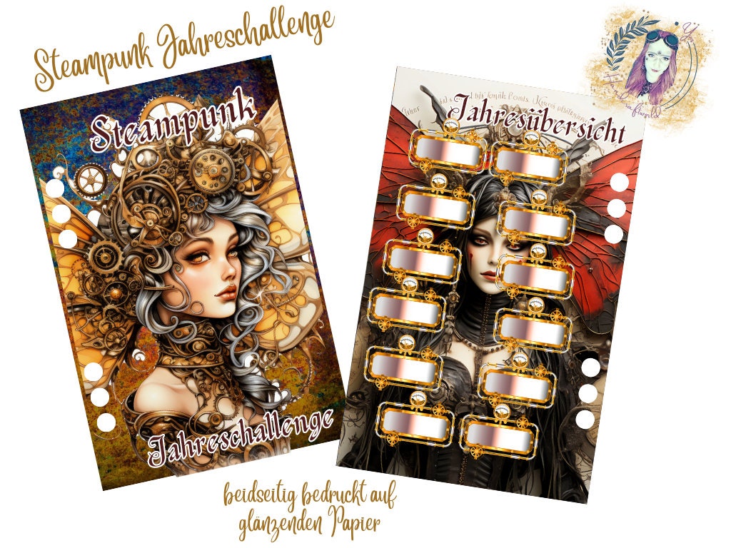 Steampunk Jahreschallenge /A6/ Umschlagmethode