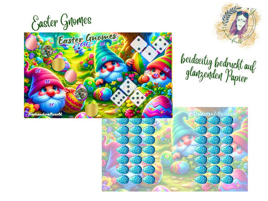 Easter Gnomes Challenge / A6 / Umschlagmethode