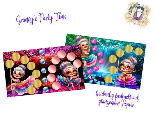 Granny's Party Time Challenge/ Umschlagmethode/ A6