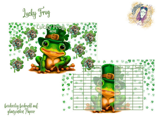 Lucky Frog Rubbel Challenge / A6 / Umschlagmethode