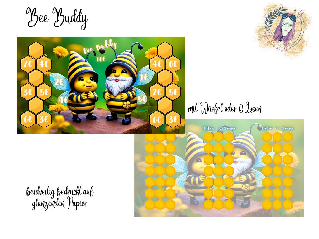 Bee Buddy Challenge/ Umschlagmethode/ A6