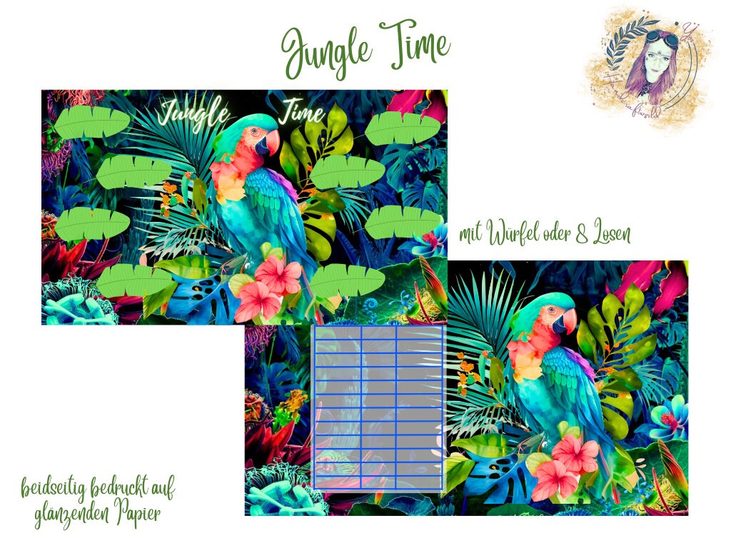 Jungle Time Challenge / A6 / Umschlagmethode