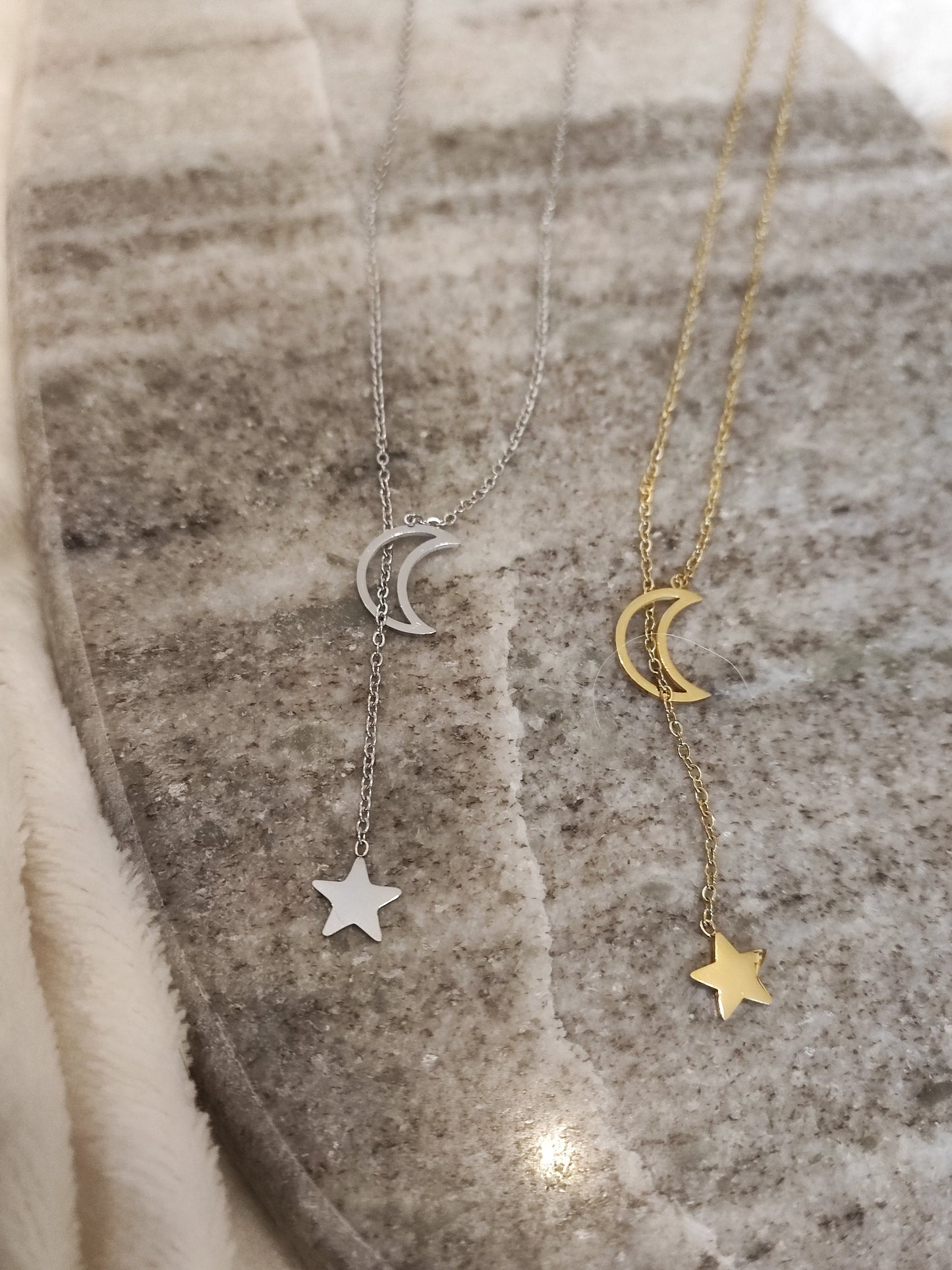 Halskette Moon and Stars