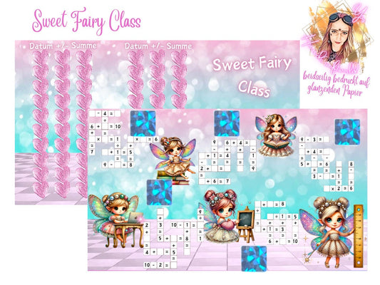 Sweet Fairy Class Klappkarte / Umschlagmethode / A6