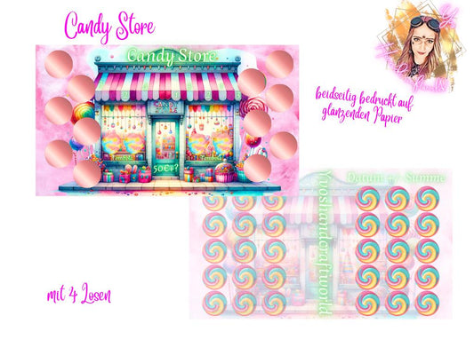 Candy Store Challenge / A6 / Umschlagmethode